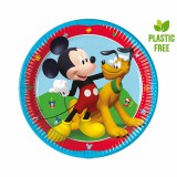 Mickey mous rock-the house party papírtányér