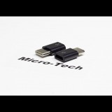 Micro Tech USB-C 3.1 (apa) Micro USB (anya) adapter (FX0046) (FX0046) - Adatkábel