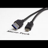 Micro Tech USB-C 3.1 – USB 3.0 adat és töltőkábel 1m (FX0044) (FX0044) - Adatkábel