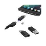 Micro USB - USB C átalakító, konverter