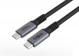 Microconnect Prémium USB 4 Gen 3x2 240w kábel 1m (USB4CC1-240W)