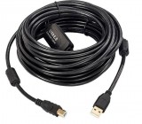 Microconnect USB 2.0 AM-BM aktív nyomtató kábel 20m (USBAB20B-ACTIVE)