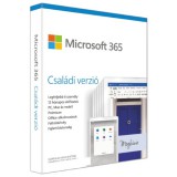 Microsoft 365 családi verzió p10 hun 6 felhasználó 1 év dobozos irodai programcsomag szoftver 6gq-01930