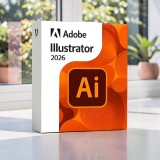 Microsoft Adobe Illustrator 2026 Windows – Vektorgrafika I Örök Licenc