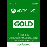 Microsoft Live Gold 6 hó Card (XBO) (S3T-00005D) - Feltöltőkártyák