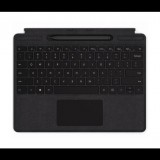 Microsoft Surface Go Type Cover HUN tok billenyűzettel fekete (TXK-00006) (TXK-00006) - Tablet tok
