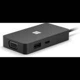 Microsoft USB-C Travel Hub fekete (161-00008) (161-00008)