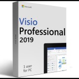Microsoft Visio Professional 2019 - Költöztethető  elektronikus licenc