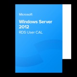 Microsoft Windows Server 2012 RDS User CAL, 6VC-01755 elektronikus tanúsítvány