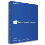 Microsoft Windows Server 2016 Remote Desktop Services (RDS) User connections (50) CAL  elektronikus licenc