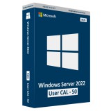 Microsoft Windows Server 2022 User CAL (50) [RDS]