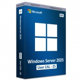 Microsoft Windows Server 2025 User CAL (25) [RDS]
