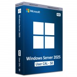 Microsoft Windows Server 2025 User CAL (50) [RDS]