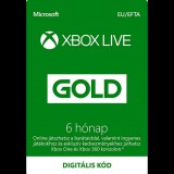 Microsoft Xbox Live Gold 6 hónapos előfizetés  elektronikus licenc