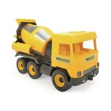 Middle Truck: Betonkeverő autó 43cm sárga - Wader