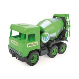 Middle Truck: Betonkeverő autó 43cm zöld - Wader