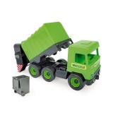 Middle Truck: Kukás autó 43cm zöld - Wader