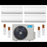 Midea 4-es multi szett 8,2kW M4OE-28HFN8-Q(B)+4*2,6kW beltéri egységgel