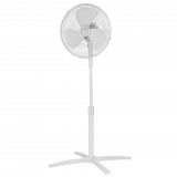 MIDEA FS40-21M álló ventilátor, 40 cm-es lapátátmérő, állítható magasság, 3 fokozat, 40W, fehér