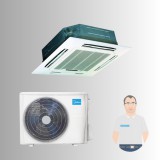 Midea Kazettás Split 5,3 kW MCA3-18HRFN8-SP