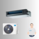 Midea Légcsatornázható 14,1 kW split klíma MTI-48HWFN8-SP