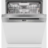Miele G 5811 SCi Active Plus CleanSteel nemesacél  beépíthető mosogatógép látható kezelőpanellel