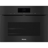 Miele H 7840 BPX Obszidiánfekete beépíthető fogantyú nélküli kompakt sütő