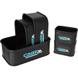 Mikado CAGE Feeder Bait Box Szett 5db szerelékes doboz szett (UWI-CF-003-SET)
