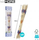Mikado XXL ügyességi játék 90 cm pálcákkal – Gala