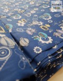 Mikrobi kék textil (611/K)