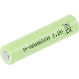 Mikroceruza akku AAA NiMH, 1,2V 600 mAh, Mexcel H-AAA600H, HR3, HR03, UO100557, DC2400, DC2400B4N, LR03 (NS600AAAHT)