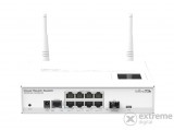 MikroTik CRS109-8G-1S-2HnD-IN 8port GbE LAN SFP uplink 802.11b/g/n Cloud Router Switch