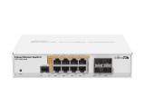 MikroTik CRS112-8P-4S-IN 8xGbE PoE LAN 4xSFP port Cloud Router Switch