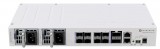 Mikrotik CRS510-8XS-2XQ-IN, Fast Ethernet, PoE, Fehér switch