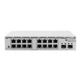 MikroTik CSS318-16G-2S+IN 16-portos gigabites switch 2 db SFP+ porttal (CSS318-16G-2S+IN)