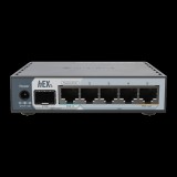 MikroTik hEX S (2025 verzió) E60iUGS L4 512MB 5xGbE LAN 1x2.5 GbE SFP port router