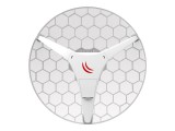 MIKROTIK RBLHGG-60ADKIT 1500m, 256MB RAM, 60GHz, 17dBi, 2Gbps, PoE, Fehér Hálózati antenna