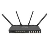 MikroTik Router - RB4011IGS+5HACQ2HND-IN - 10GbitLAN, 1SFP+, 1MiniPCI-e, AC2000, 300Mbps/1733Mbps, PoE-out, RouterOS L5 (RB4011IGS+5HACQ2HND-IN)