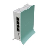 MIKROTIK Wireless Router hAP ax lite 4x1000Mbps, Wi-Fi 6, Asztali, L41G-2AXD