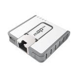 MIKROTIK Wireless Router mAP lite 1x100Mbps, Wi-Fi 4, Asztali, RBMAPL-2ND