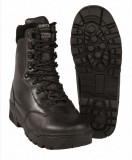 MIL-TEC 12820000 TACTICAL LEATHER BOOTS Taktikai Bőrbakancs - vízálló, fekete, 38