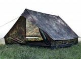 MIL-TEC 14205021 2-MEN TENT MINI PACK STANDARD 2 személyes Taktikai Sátor - Flecktarn/Terepszínű
