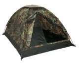 MIL-TEC 14215021 3-MEN TENT IGLU STANDARD 3 személyes Taktikai Sátor - Flecktarn/Terepszínű