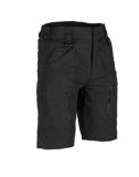 MIL-TEC, BLACK ASSAULT SHORTS RIPSTOP - rövidnadrág, fekete