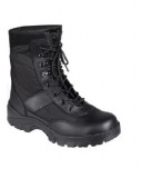 MIL-TEC BLACK SECURITY BOOTS - bakancs, fekete