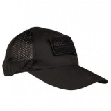 Mil-Tec FEKETE TAKTIKAI BASEBALL SAPKA
