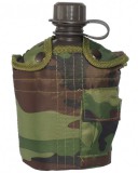 MIL-TEC Kulacs 900ml - Woodland