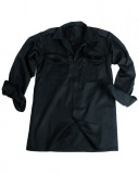 MIL-TEC Szolgálai hosszú ujjú ing - Fekete