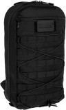 Mil-Tec Tactical Core 15L taktikai hátizsák MOLLE rendszerrel – fekete, kompakt túra- és EDC hátizsák