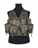 MIL-TEC Taktikai mellény 9 zsebbel - Olivazöld